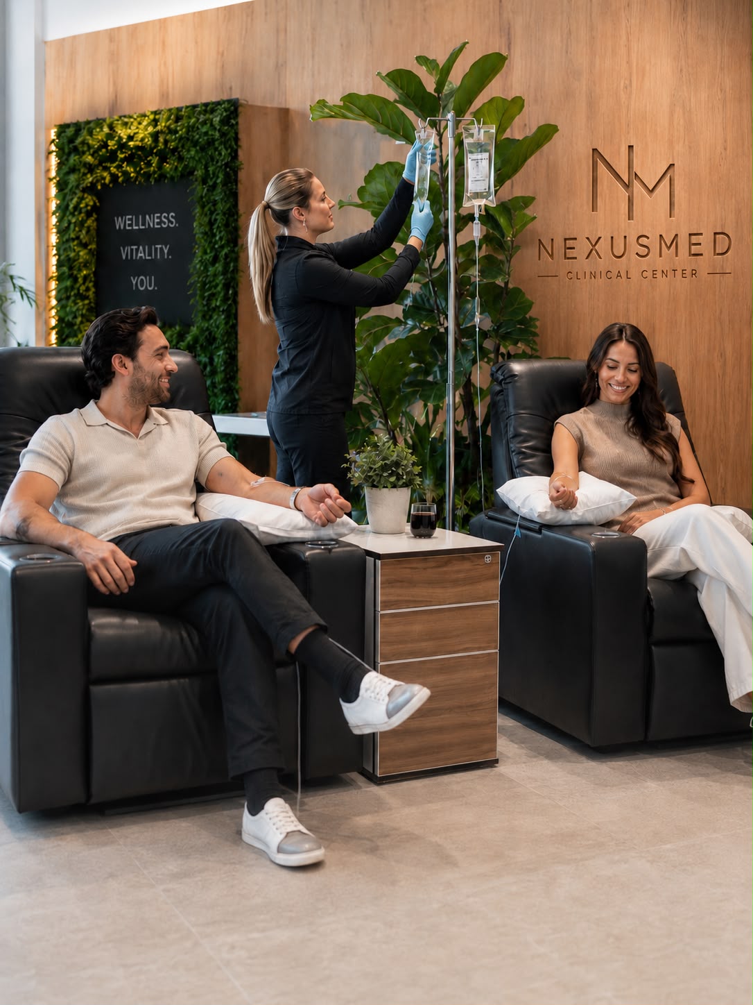 Sala de terapia intravenosa NexusMed