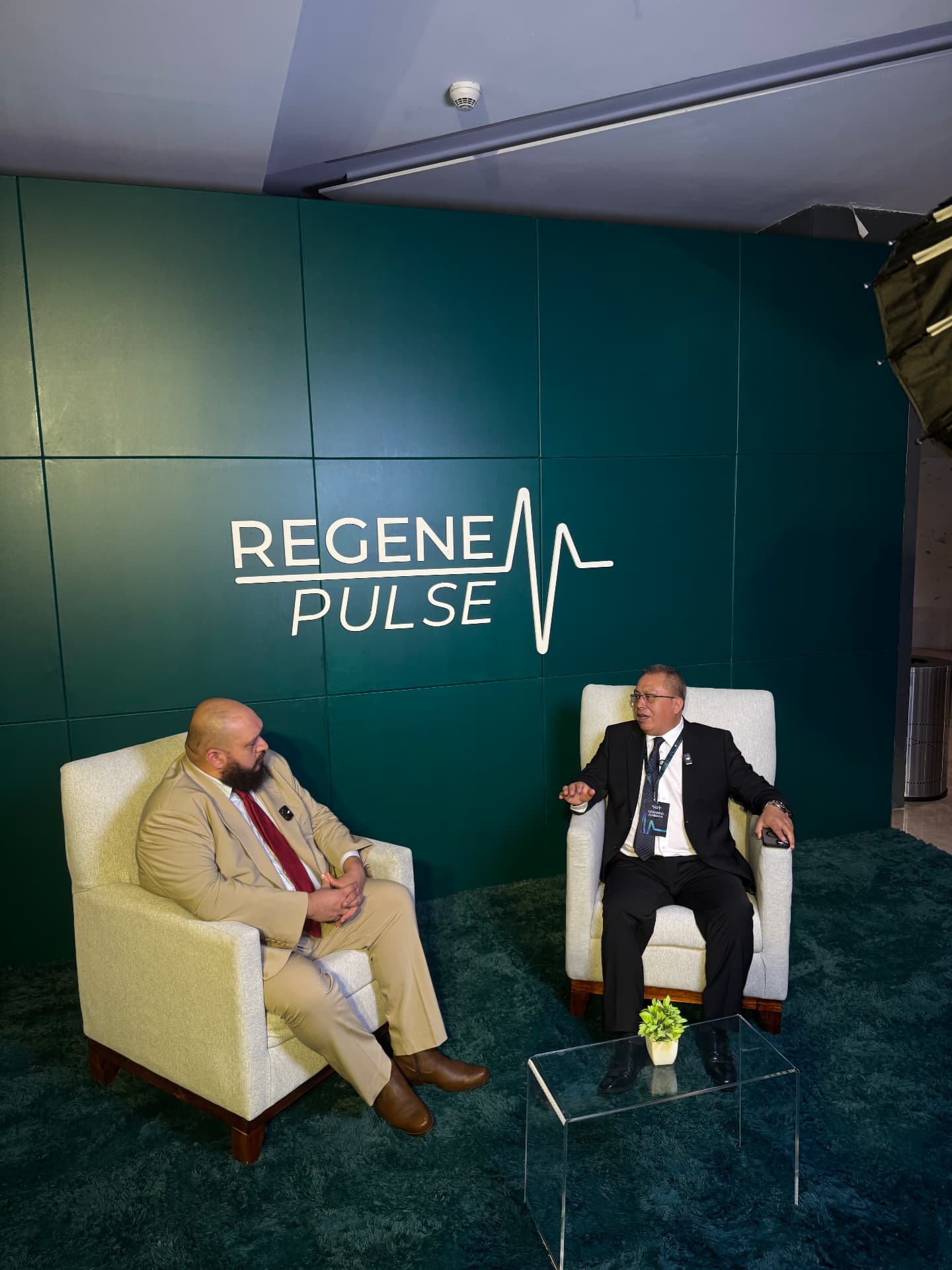 Medical interview at Regene Pulse 2026